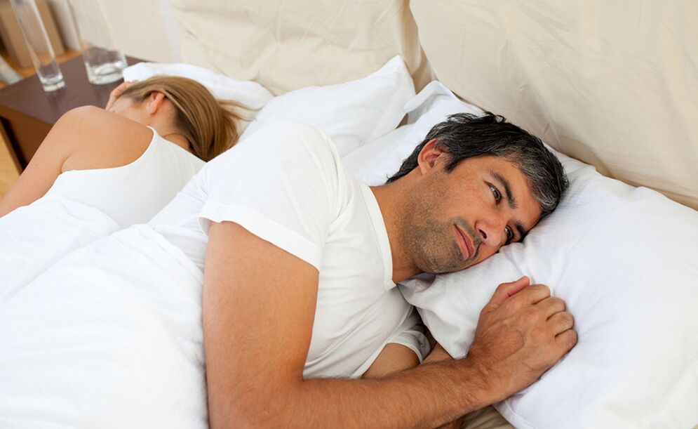 Muž má problémy s účinnosťou